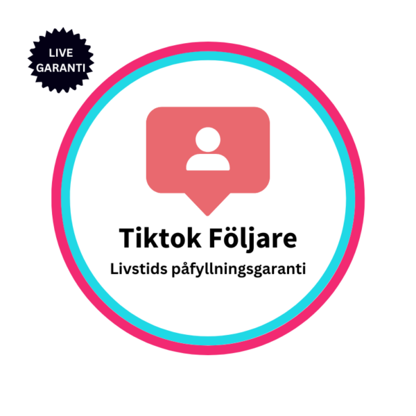 köp tiktok följare