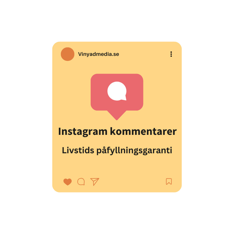 köp instagram kommentarer